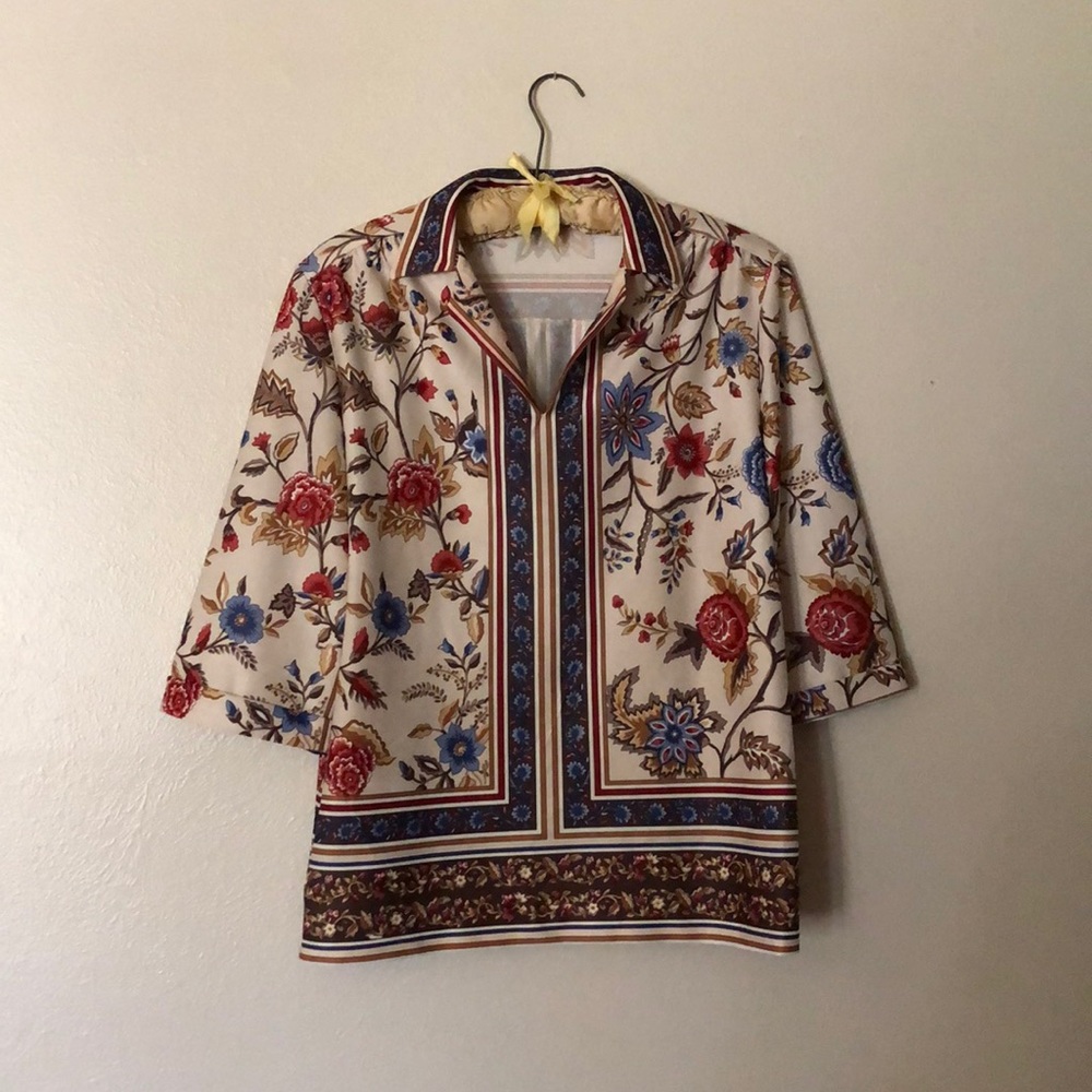 70’s Vintage boho top
